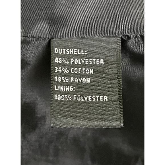 Josephine Black White Dot Print Collared Crop Jacket Size 12 EUC - Picture 5 of 9